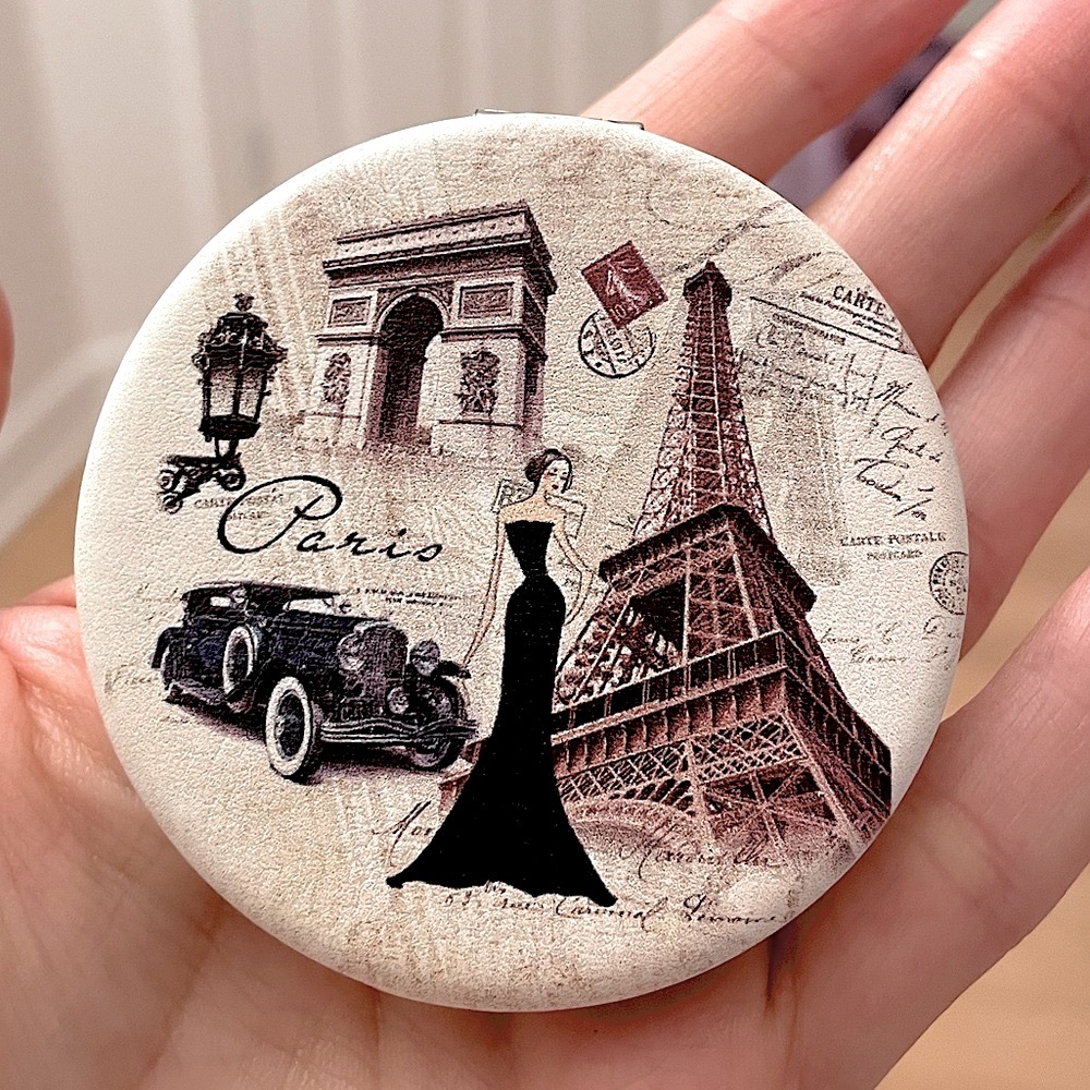 Paris Fashion Compact Mirror